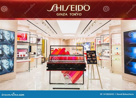 Interior of Shiseido Ginza Tokyo Store Editorial Photography - Image of ...