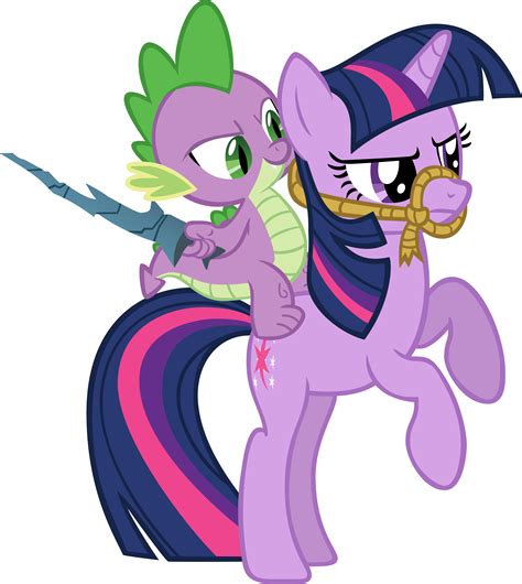 Twilight Sparkle and Spike by CrusierPL on DeviantArt