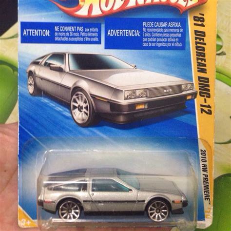 delorean hotwheels, Hobbies & Toys, Toys & Games on Carousell