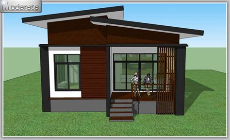 Elevated Modern Single Storey House - Pinoy House Plans