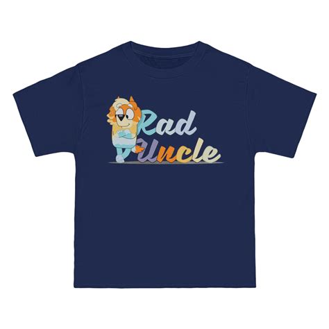 Big and Tall Rad Uncle T-shirt Bluey Uncle Rad Bluey Lover - Etsy