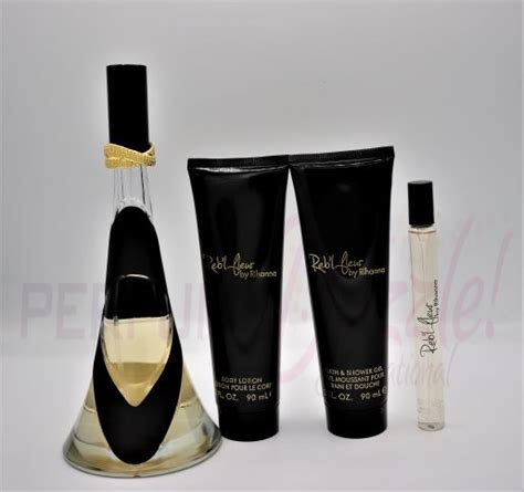 Rihanna Reb’l Fleur 4pc Gift Set – Perfume Dazzle