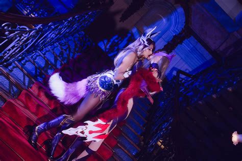 Evelynn and Ahri Coven - Cosplay III by RachAsakawa on DeviantArt