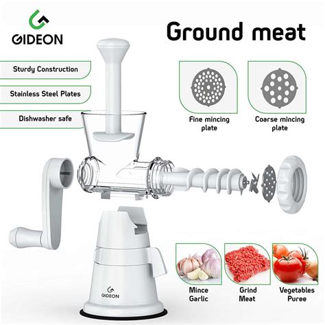 Gideon Manual Meat Grinder Parts - Appliance Analysts