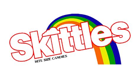 Skittles Logo History