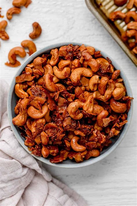 Honey Roasted Cashews with Coconut | FeelGoodFoodie