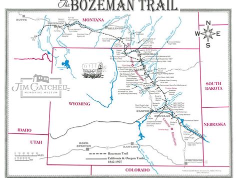 BOZEMAN TRAIL MAP | fortphilkearny-wy