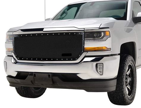 Chevy Silverado Grille – RacerX Customs | Truck Graphics, Grilles and Accessories