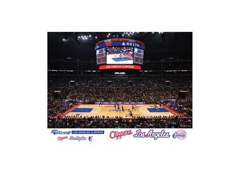 Los Angeles Clippers Arena Mural Wall Decal | Shop Fathead® for Los ...