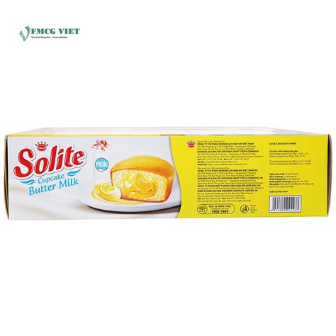 Solite Cupcake Box 276g Butter Milk X10 Wholesale Exporter » FMCG Viet