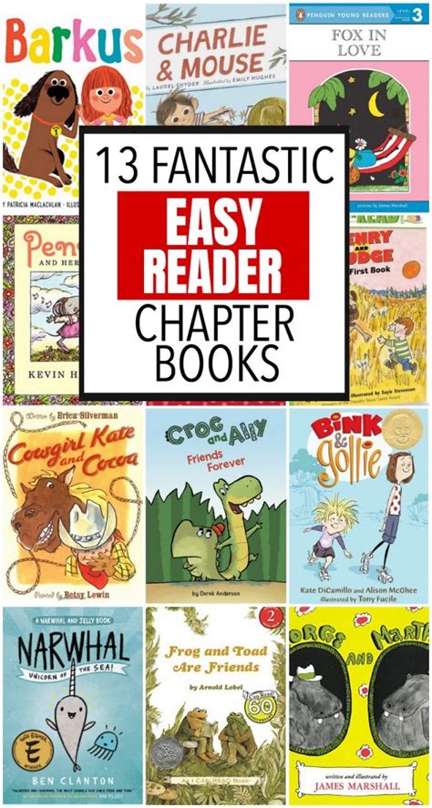 13 Fantastic Easy Reader Chapter Books - Everyday Reading