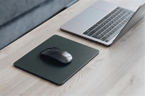 PureShape mousepad for Apple Mouse - Dark Gray – moonimal