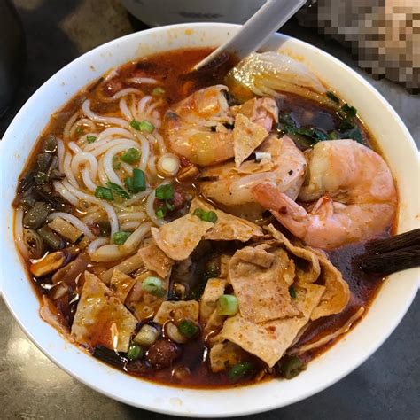 [Homemade] Hot & Spicy River Snail Soup rice noodles : food