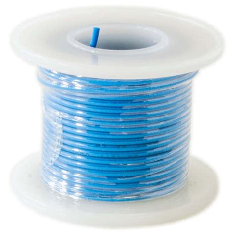 Hookup Wire 22 Gauge Stranded Color Blue Length 100 feet – Electronix ...