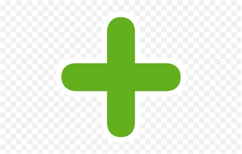 Green Plus Sign - Green Plus Icon Png Emoji,Green Checkmark Emoji - free transparent emoji ...