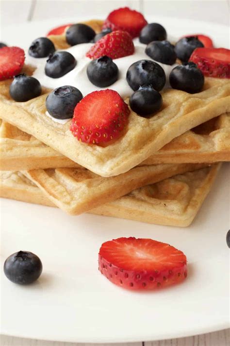 Classic Vegan Waffles - Loving It Vegan