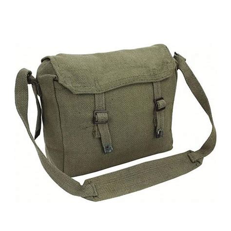 Canvas Web Haversack - Army Shop