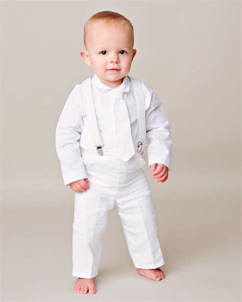 Boys baptism outfit | Landen Suspender Outfit | Katy Lane Collection ...