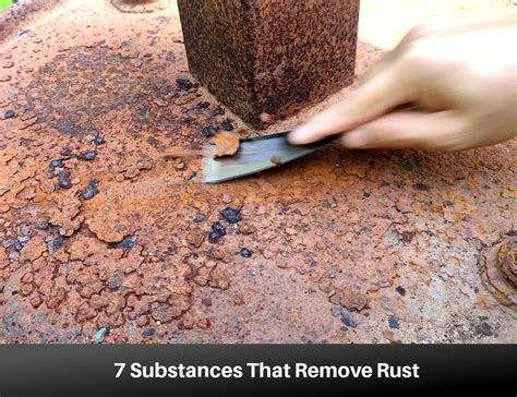 How To Remove Rust From Metal Of Any Kind - Home design