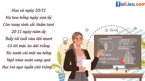 30+ bài thơ về thầy cô giáo ngày 20/11 hay và ý nghĩa nhất