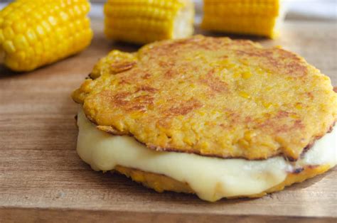 Arepas de Choclo (Colombian Sweet Corn Cakes with Cheese)