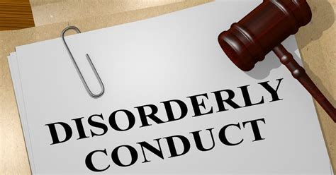 What is Disorderly Conduct? | Ellis Law | 732 302-0200