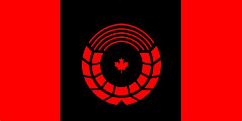 Canadian Anarcho-Syndicalist Flag : vexillology