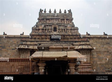 Airavatesvara Temple is a Hindu temple of Dravidian architecture located in Darasuram town in ...