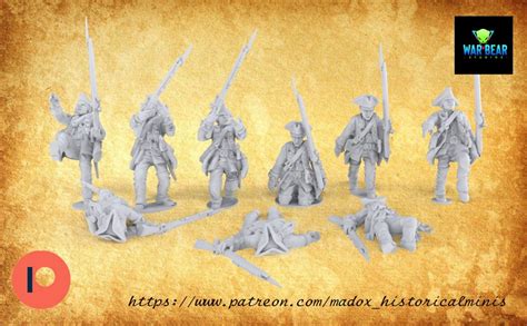 H&M Infantry Casualties 28/40mm – Chris Parker Games