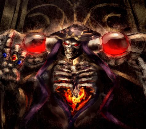 Anime Overlord Ainz Ooal Gown Overlord Wallpaper | Overlord | Pinterest