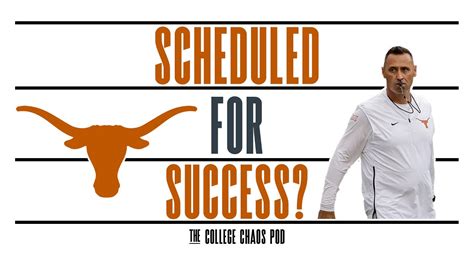 2023 Texas Longhorns Football Schedule Reactions | College Chaos Pod ...