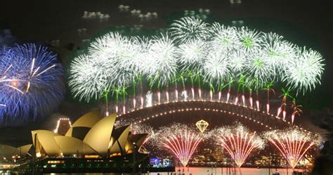 New Year's Eve fireworks on Sydney Harbour