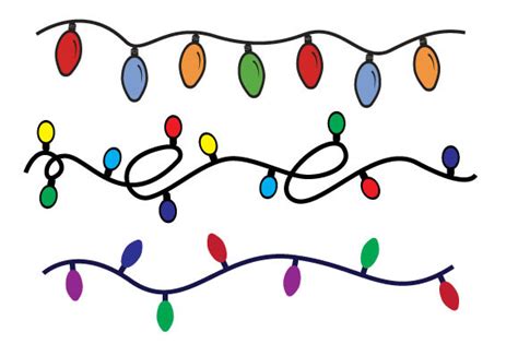 SVG Christmas Lights Vector Graphic Graphic by chinc1931 · Creative Fabrica