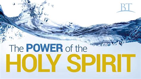 Beyond Today -- The Power of the Holy Spirit - YouTube