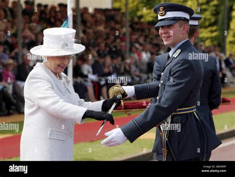 Queen visits RAF Cranwell Stock Photo, Royalty Free Image: 110502470 ...