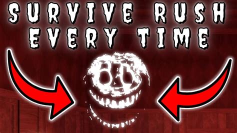 How to *SURVIVE* Rush Every Time on Roblox Doors | (Quickest Pro Guide / Walkthrough) - YouTube