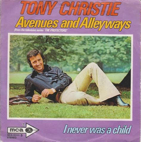 Tony Christie – Avenues And Alleyways (1972, Vinyl) - Discogs