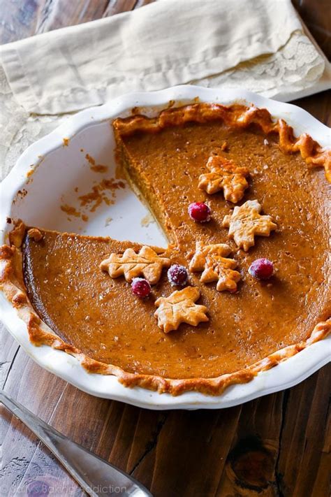 The Great Pumpkin Pie Recipe - Sallys Baking Addiction