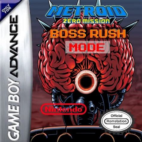 Metroid Zero Mission – Boss Rush Mode ROM - Nintendo GBA