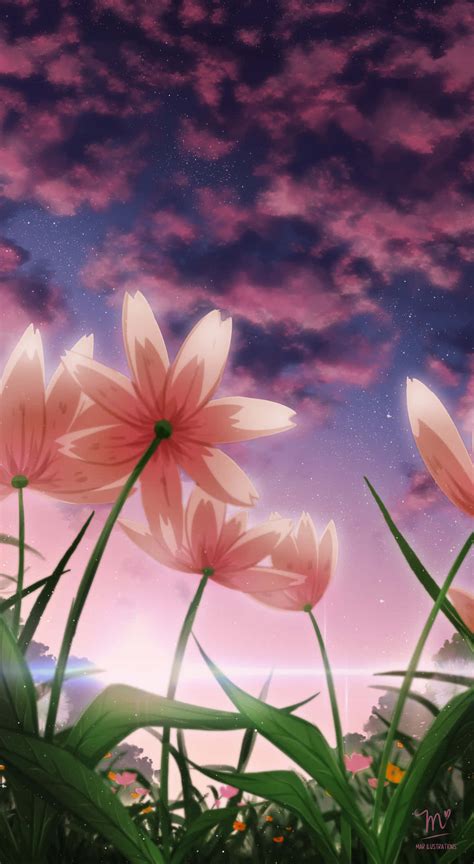 Aggregate more than 157 anime flowers background best - ceg.edu.vn