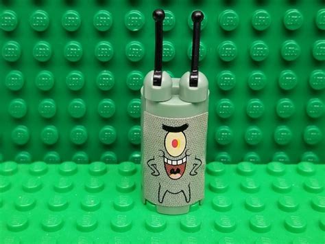 LEGO® Spongebob Squarepants Plankton Very Rare Minifigure - Etsy