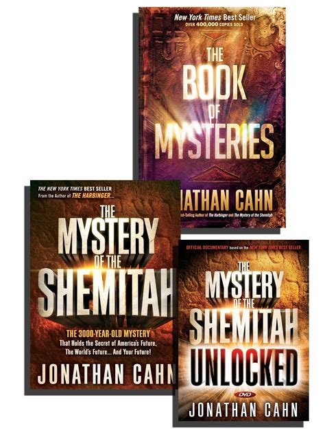 The Mysteries Bundle (2 Books & DVD) Jonathan Cahn - SWRC