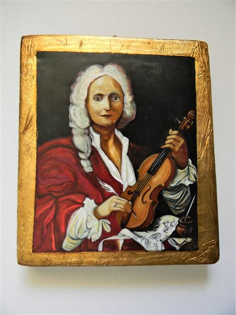 Antonio Vivaldi's Portrait Hand Painted Copy - Etsy