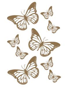 26 Gold Butterfly Tattoos ideas | gold butterfly, tattoos, butterfly