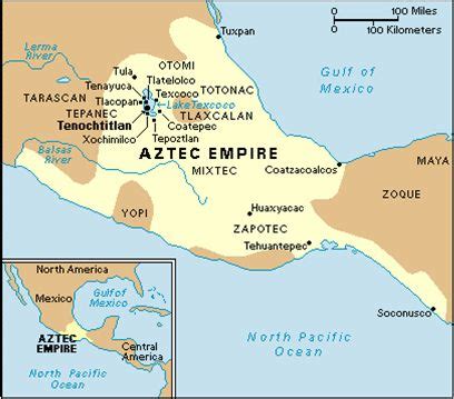 Maps | Aztec empire, Map, America