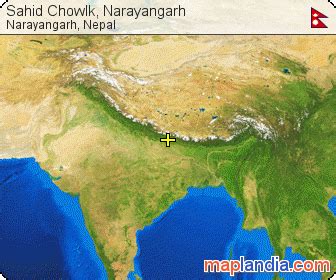 Sahid Chowlk, Narayangarh | Narayangarh Google Satellite Map