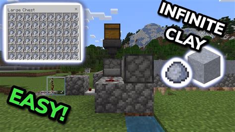 SIMPLE 1.21 CLAY FARM TUTORIAL in Minecraft Bedrock (MCPE/Xbox/PS4/Nintendo Switch/PC) - YouTube