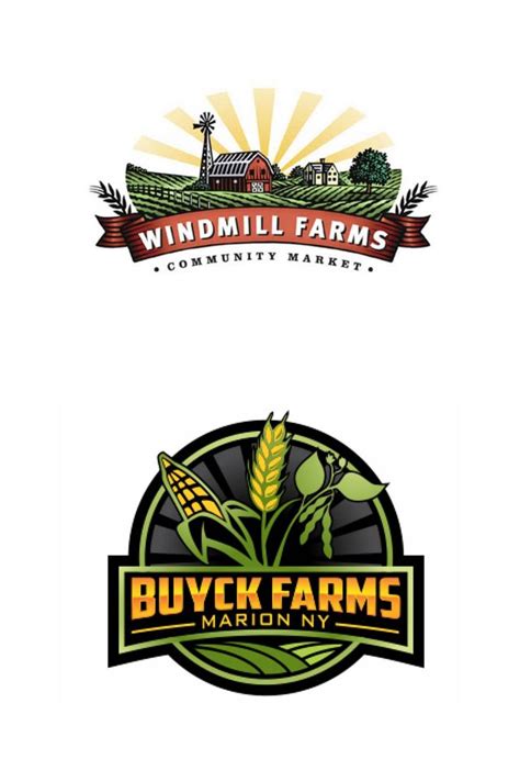 farm logo design inspiration | Farm logo design, Farm logo, Logo design