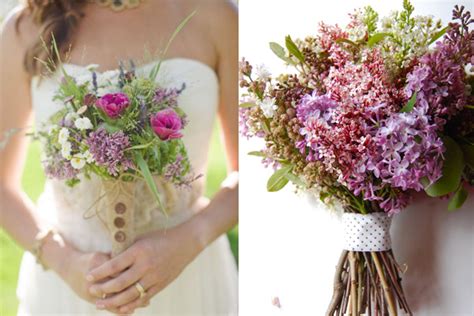 Organic-Lilac-Wedding-Bouquets - Elizabeth Anne Designs: The Wedding Blog