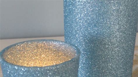 Make Sparkly Glitter Candle Holders - DIY Crafts - Guidecentral - YouTube